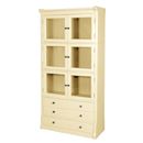 FurnitureToday Fayence 6 door 3 drawer bookcase