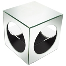 FurnitureToday Florence Mirrored cube