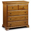 FurnitureToday Fontainebleau 2 Over 3 Drawer Chest