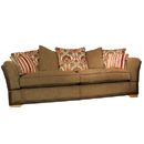 FurnitureToday Francesca Sofa in Lisara Brown