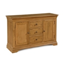 FurnitureToday French Style Oak 4ft6 Sideboard
