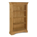 FurnitureToday French Style Oak 5ft Bookcase