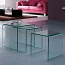 FurnitureToday Giavelli Glass Nest of Tables