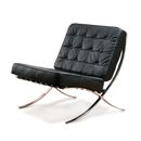 FurnitureToday Giavelli Styled Barcelona Chair and Stool