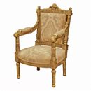FurnitureToday Gilt Regency armchair 