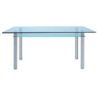 FurnitureToday Glass dining table 59332RV