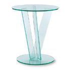 FurnitureToday Glass occasional table 59128