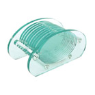 FurnitureToday Glass oval coasters 59526