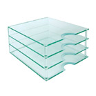 FurnitureToday Glass paper tray