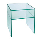 FurnitureToday Glass side table 59262