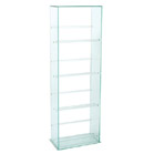 FurnitureToday Glass video and dvd square stands 