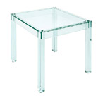 FurnitureToday Glass vienna lamp table