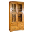 FurnitureToday Granary Acacia Glazed Cabinet