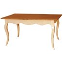 FurnitureToday Gustavian cream painted 5 x 3 dining table