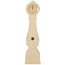 FurnitureToday Gustavian cream painted grandfather clock