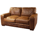 FurnitureToday Halo Lush leather 2 seater sofa 