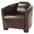 FurnitureToday Halo Reisund Brown Rocket armchair