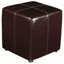 FurnitureToday Halo reisund brown stitched cube