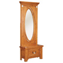 Hampshire Pine cheval mirror