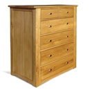 FurnitureToday Hampton Oak 4 2 drawer chest