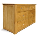 FurnitureToday Hampton Oak 4 3 drawer chest