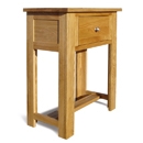 FurnitureToday Hampton Oak Small Console Table