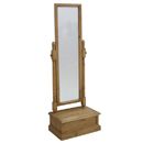 FurnitureToday Harringworth Cheval Mirror with Lid