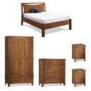 FurnitureToday Havana Dark Oak Bedroom Set