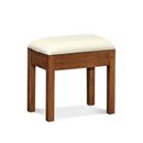 FurnitureToday Havana Dark Oak Dressing Table Stool