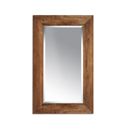 Havana Dark Oak Rectangular Mirror