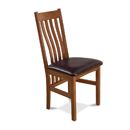 FurnitureToday Havana Dark Oak Vermont Chair