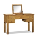 Havana Light Oak 4 Drawer Dressing Table
