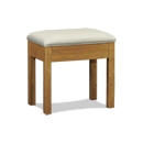 Havana Light Oak Dressing Table Stool