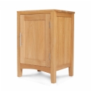 FurnitureToday Hereford Oak 1 Door Cupboard