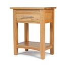Hereford Oak 1 Drawer Bedside