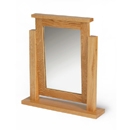 FurnitureToday Hereford Oak Dressing Table Mirror