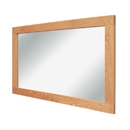 FurnitureToday Hereford Oak Medium Wall Mirror