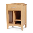 FurnitureToday Hereford Oak PC Tower Cabinet