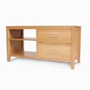 FurnitureToday Hereford Oak TV Unit