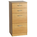 FurnitureToday home office furniture 4 drawer combination unit