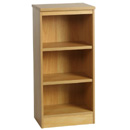 home office furniture slim 3 shelf bookcase
