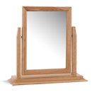 FurnitureToday Hudson Oak Dressing Table Mirror