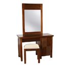 FurnitureToday India Bay dressing table set with mirror