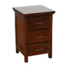 FurnitureToday India Bay Three Drawer Bedside