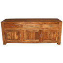 FurnitureToday Indian Cube 3 door sideboard