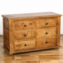 FurnitureToday Indy Provence Chest of 6 Drawers