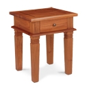FurnitureToday Island Solid Teak 1 Drawer Persona Side Table
