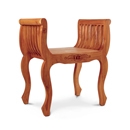 FurnitureToday Island Solid Teak 1 Seater Kartini Stool 