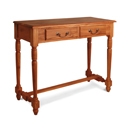 Island Solid Teak 2 Drawer Bubutan Hall Table