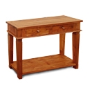FurnitureToday Island Solid Teak 2 Drawer Persona Hall Table 